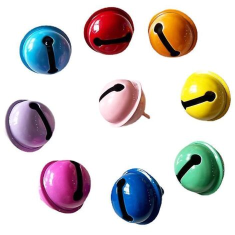 12 Cloches Pour Collier De Chat Et De Chien, Couleurs Alatoires Cloches Pour Collier De Chat, Breloques Pour Collier De Chien, Accessoires Pour Co