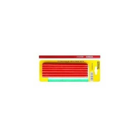 12 Crayons De Maçon Et De Menuisier 180 Mm 5280089 - OUTIFRANCE
