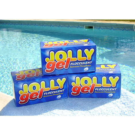 12 Cubetti JOLLY GEL Flocculante in Gel per Chiarificare l Acqua della Piscina