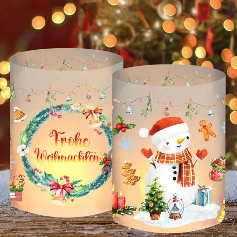 Lot De 18 Flocons De Neige En Papier 3D - Décoration Noël Suspendue, Tailles 12cm Et 15cm
