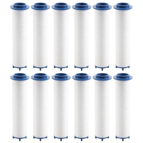 12 filtros de ducha Turbo Fan para cabezal de ducha
