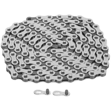 12-Gang-Stahlfahrradkette mit 126 Gliedern für Rennräder und Mountainbikes