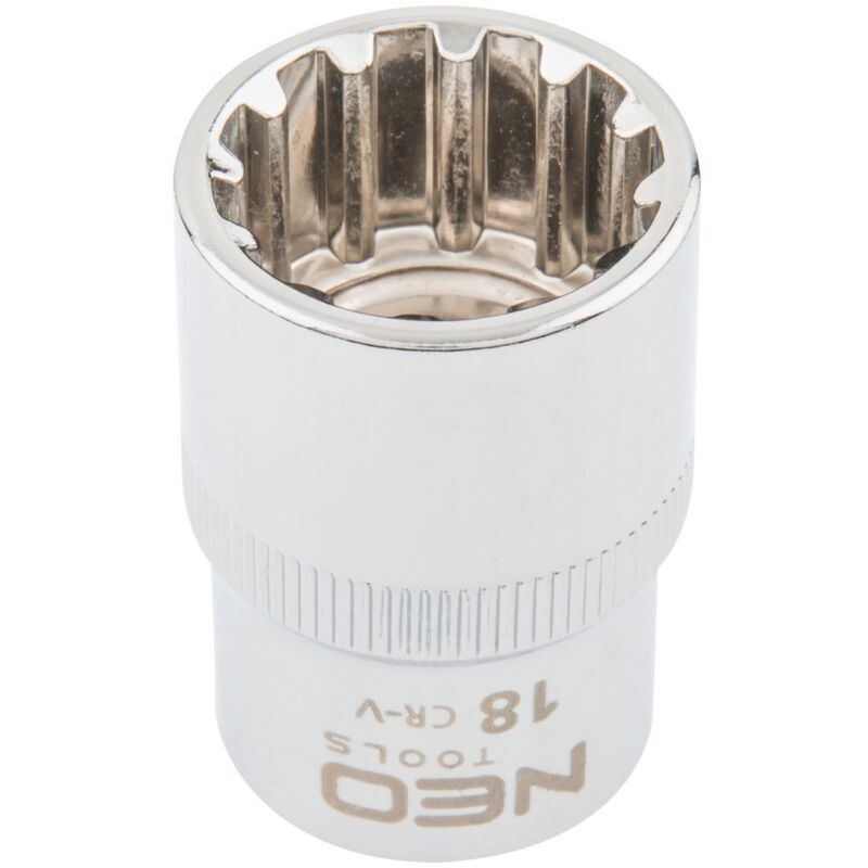 Tresice France Neo Spline-steckschlüssel 1/2", 18 Mm - Universell, Langlebig