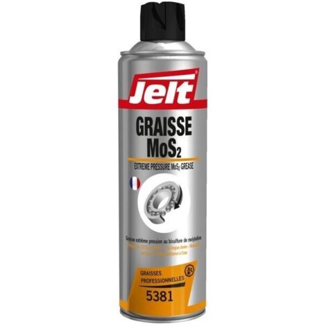 12 Graisse extreme pression au molybdene - jelt - aerosol 650 ml