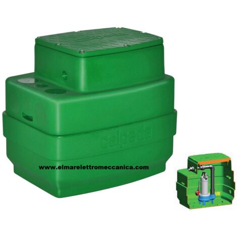1,2 HP GEO230 GXC 40-13 Stazione Raccolta 230 l Sollevamento Acque Nere CALPEDA  400 V Trifase