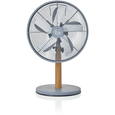 12 Inch Nordic Grey Desk Fan
