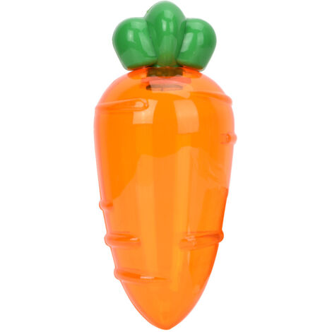 12 karottenförmige Bonbonieren für Hochzeiten und Taufen (Transparentes Orange)