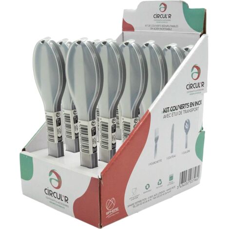 12 Kit Couverts 3 En 1 - Circul R