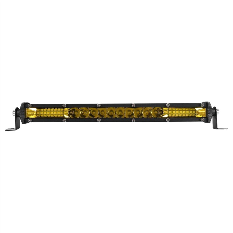 Image of Tlily - 12 led Lichtleiste Arbeitsdach Leuchten Leiste 12V 24V Flutlicht Strahl Fahr Offroad suv