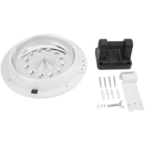 12 LED-Solarleuchten für Garten-, Wand- und Zaunbeleuchtung – Weiß