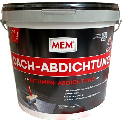 12 Liter MEM Dach-Sperre Bitumen Latex Emulsion