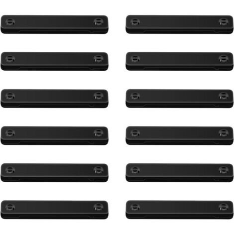 12 magnetische Fensterclips, magnetische Moskitonetzclips, Befestigungsschlaufen für Fliegengitterfenster, Magnete