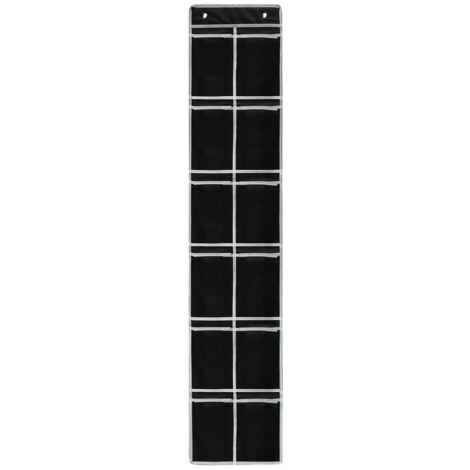 12 Mesh Pocket Hanging Shoe Organiser Rack Behind Doors Rack Storage Household Wall Bag Room Storage-A