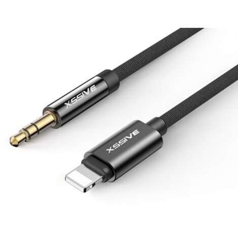 1.2 Meter Audio Kabel 3,5mm Jack Aux Kabel Stecker zu 8-Pin