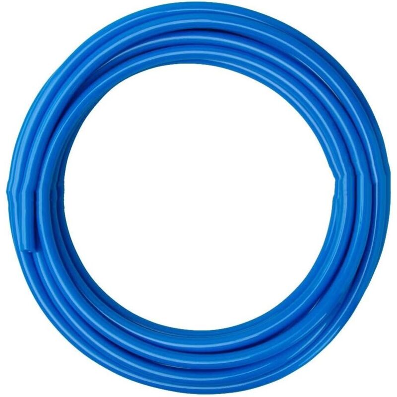 Keyoung - 12 Meter PolyuréthaneTuyau Bleu Pneumatique, pu Tuyau Air, 8mm od x 5mm id Sans Raccords