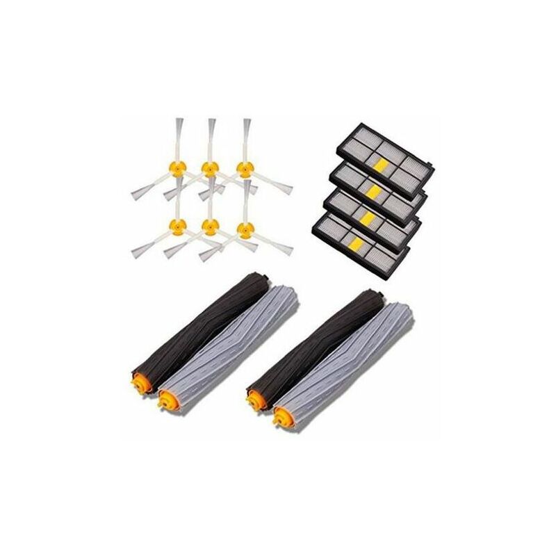 Mowze - Plastic Hepa Kits Filtre de remplacement pour iRobot Roomba 800/900 Series Aspiration Robots