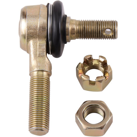 12-mm-Gewinde-Spurstangenkopf, geeignet für Links- und Rechtslenksysteme (positives und negatives Gewinde), Ersatzteile für ATVs, Mopeds und Karts.