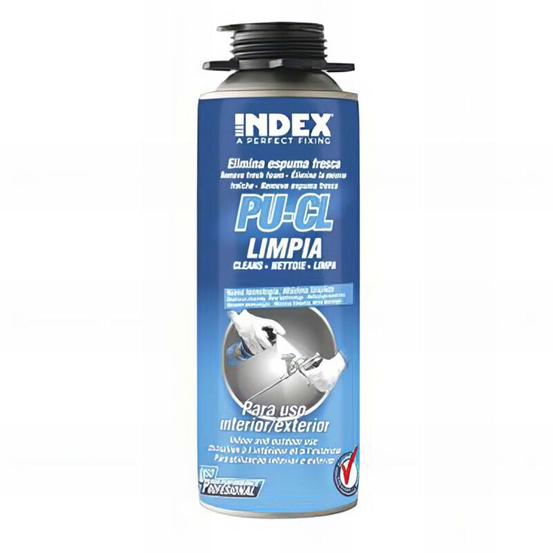 Index - 12 nettoyants pour l'application de mousse polyuréthane - 500 ml