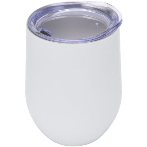 12-oz-Doppelwand-Isolierbecher aus Edelstahl für Wein, Wasser und andere Getränke – Eierschalen-Design