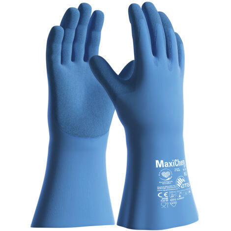 12 Paar MaxiChem® Cut Chemikalienschutz-Handschuhe (76-733) Größe 7