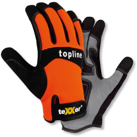12 Paar topline Kunstleder-Handschuhe IRVINE,  Größe 8