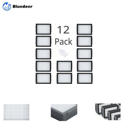 12-Pack  Rechange Irobot Roomba E5 E6 I6 I6 + I3 I3 + I4 I4 + I7 I7 + I8 pour Aspirateur Accessoires