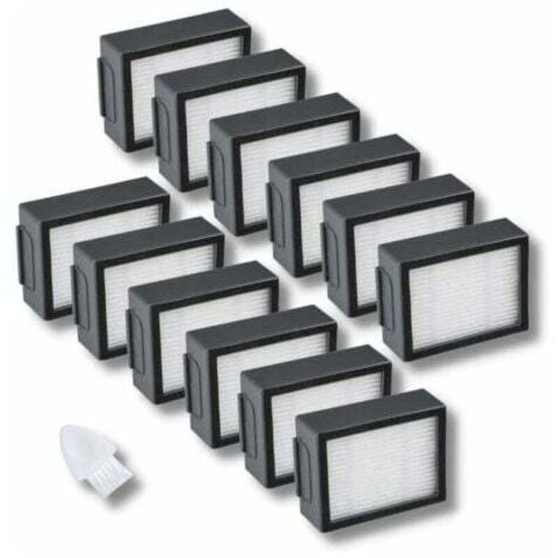 Mumu - 12-pack replacement filters i&e i1 i3 i4 i6 i7 i8 e5 e6+ J7 (not for J7+) vacuum cleaner spare parts accessories
