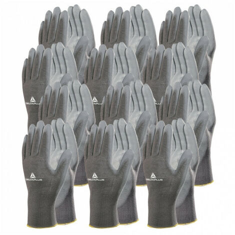 Gants fins pour tous travaux de précision bricolage chantier gris  SKINPRO-ROSTAING-Taille 10