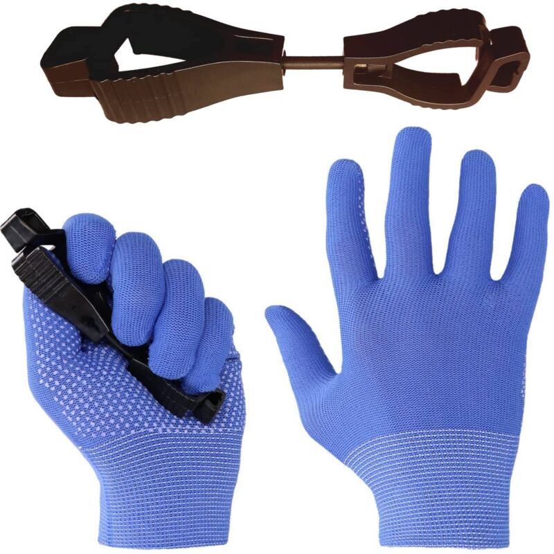 12 paires - Gants de travail et de sécurité avec enduction de la paume en polyuréthane