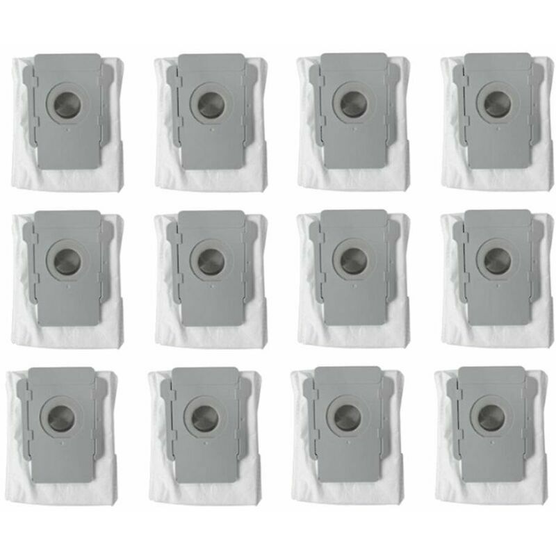 12 paquets de sacs sous vide pour Irobot Roomba I7 I7+/plus S9+ (9550) Sac à poussière pour aspirateur