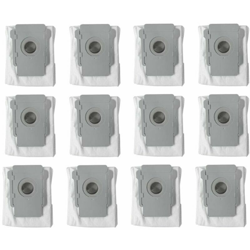 12 paquets de sacs sous vide pour Irobot Roomba I7 I7+/plus S9+ (9550) Sac à poussière pour aspirateur,Compatible avec