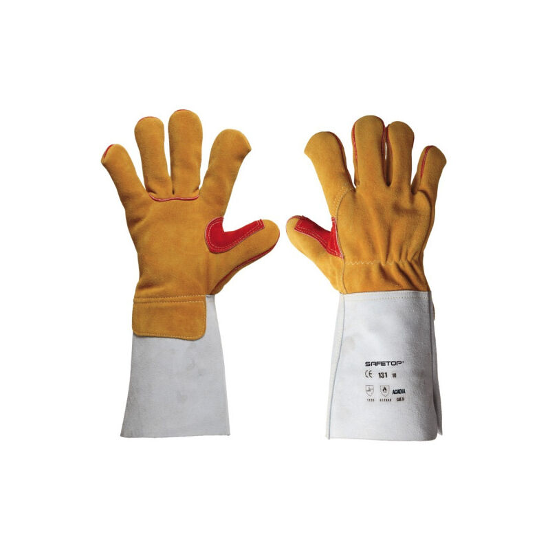 

Guantes de soldador con refuerzo en pulgar Acadia - Safetop