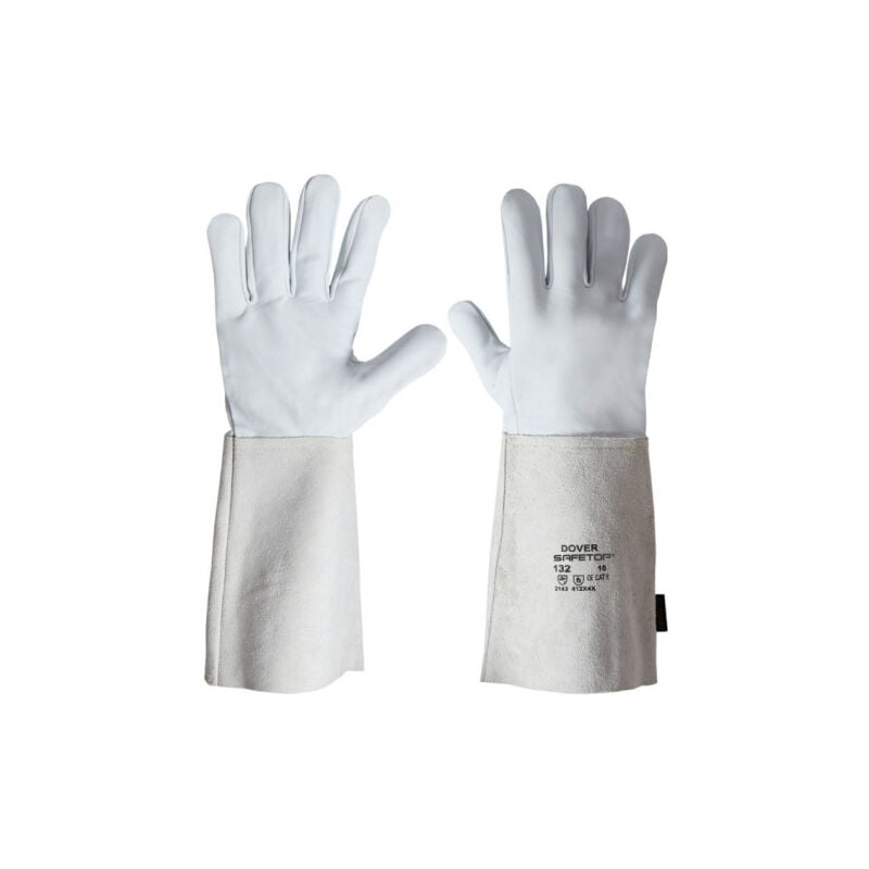 

Guante de soldador largo piel flor válido TIG Dover | 9 - Safetop