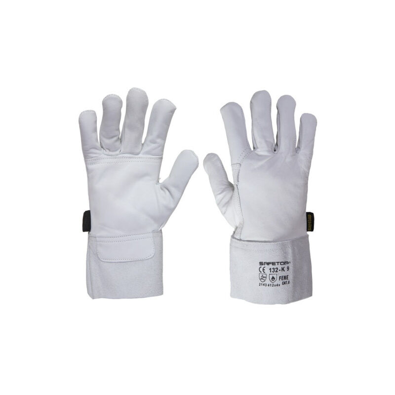 

Guante de soldador de piel doble palma Fene | 9 - Safetop