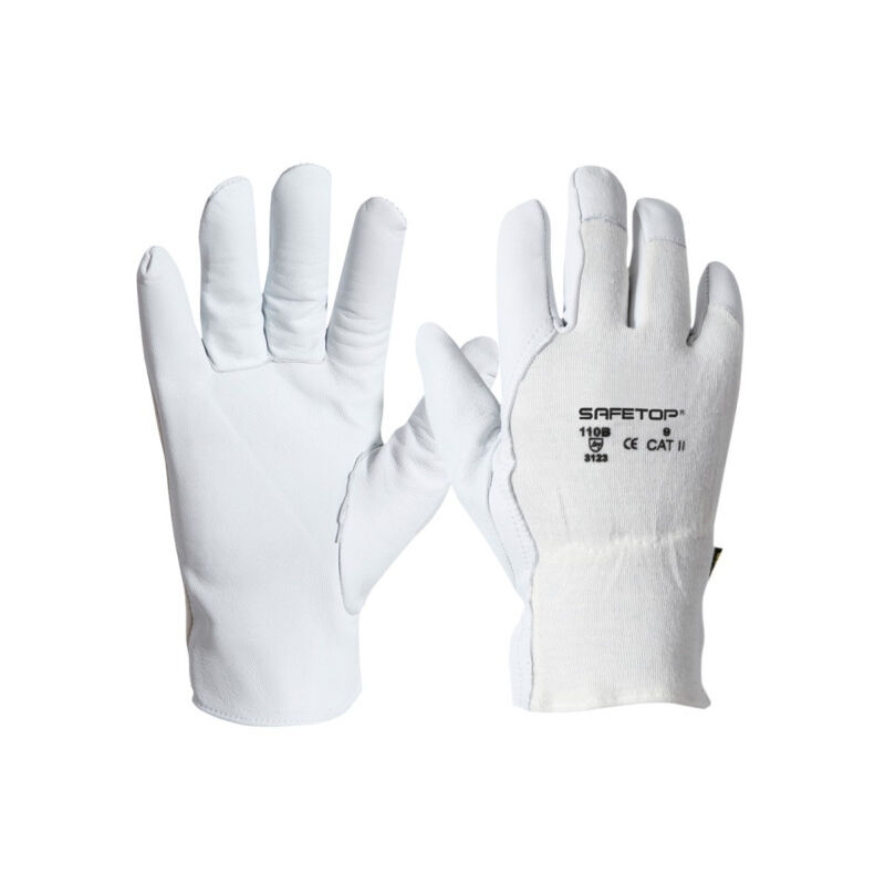 

Guantes mixtos con uñeros en piel flor SAFETOP Ares | 8