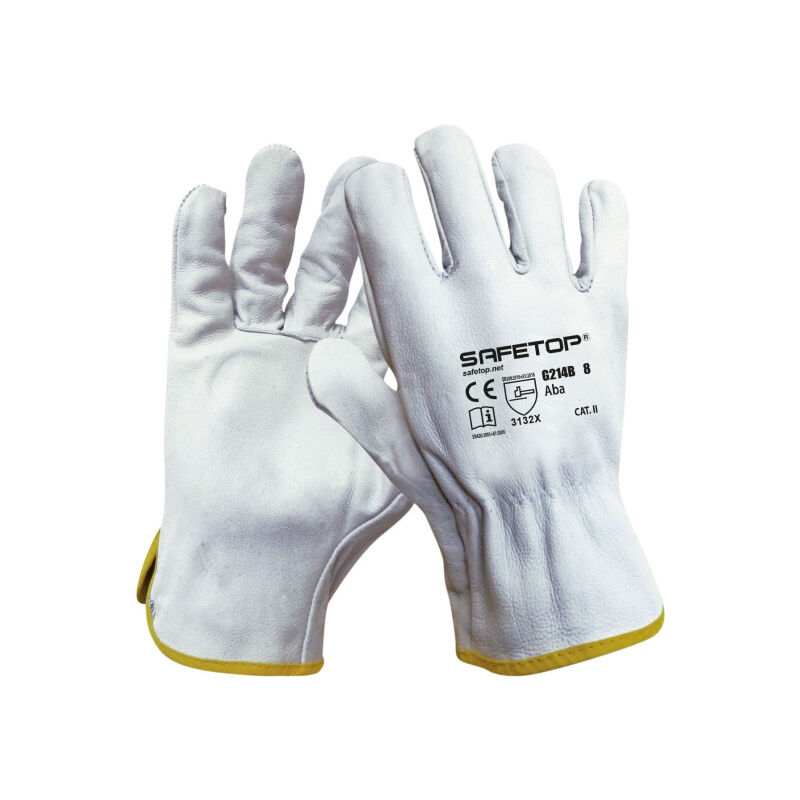 

Guantes de piel tipo conductor SAFETOP Aba | 11