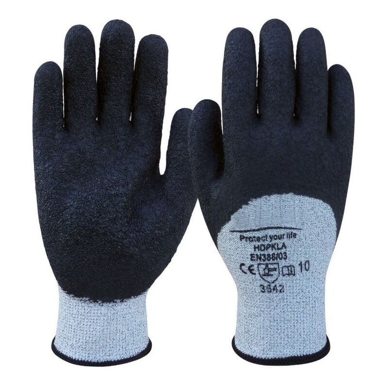 

Guantes anticorte B de látex rugoso SAFETOP Rubber 5 | 8