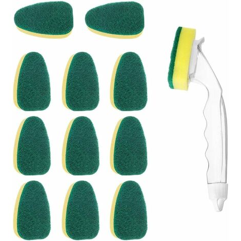 Soft Clothes Brush, Laundry Brush, 3 Piece Colorful Handheld