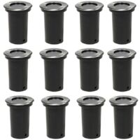 12 pcs Lampes encastrables au sol d'extérieur Rond