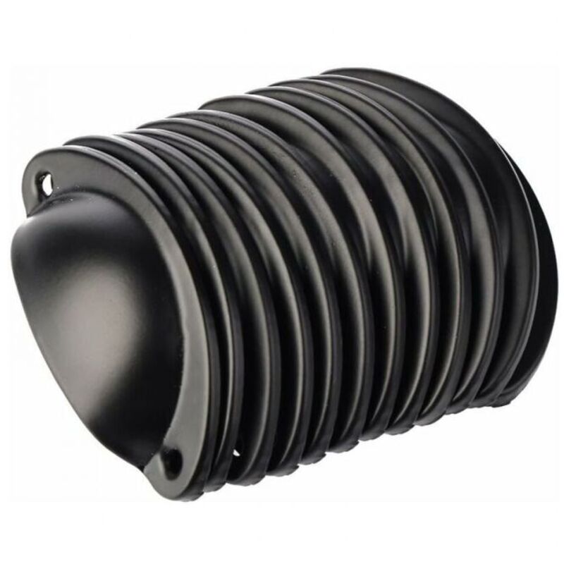 12 Pcs Vintage Shell Handles for Kitchen Cabinets and Drawers, Vintage Cabinet Door Pulls 8.2cm x 3.5cm, Black