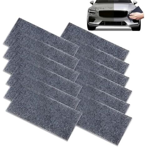 12 Pcs Voiture Efface Rayures Chiffon Voiture Polish Entretien Polissage L’Entretien Voiture Chiffon Anti Rayures pour Réparation