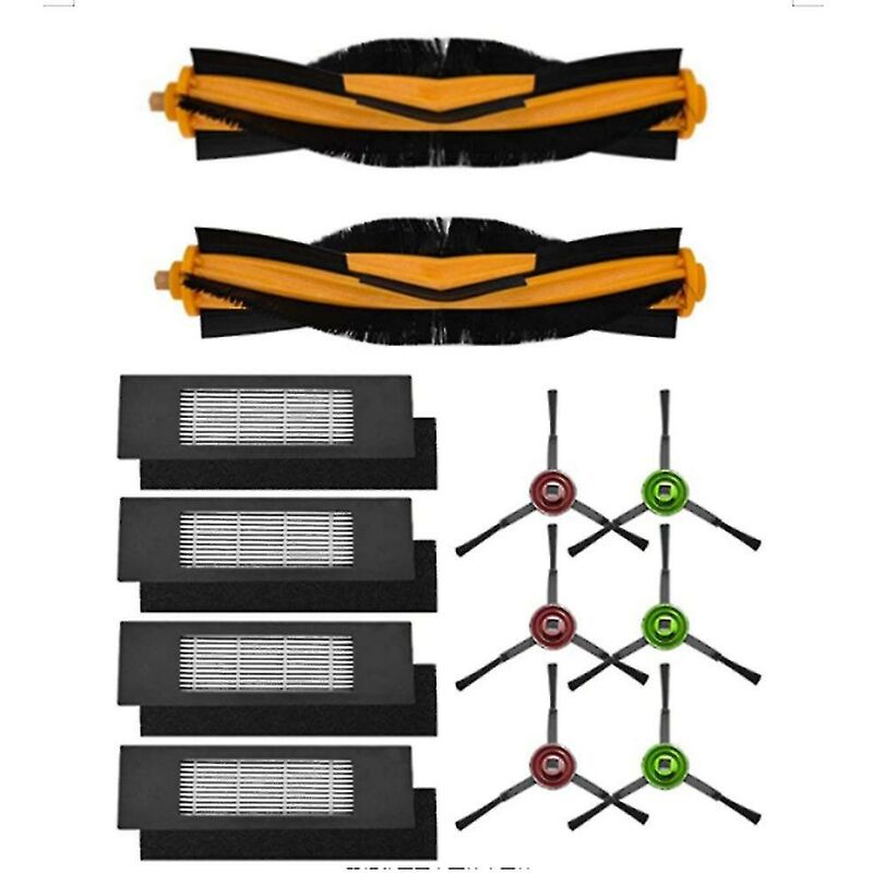 12 pezzi di ricambio compatibili con Ecovacs