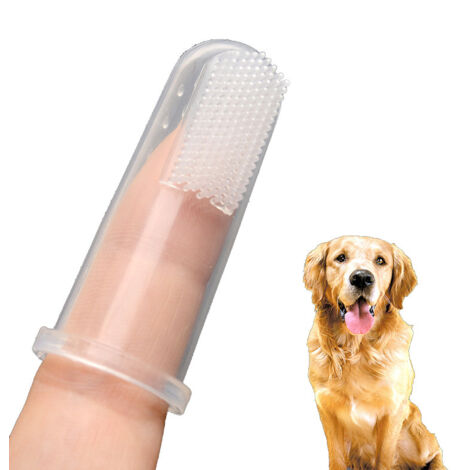 12 pezzi spazzolini da denti per animali domestici in silicone morbido, spazzolino da denti per cani e gatti, detergente per denti per animali domestici