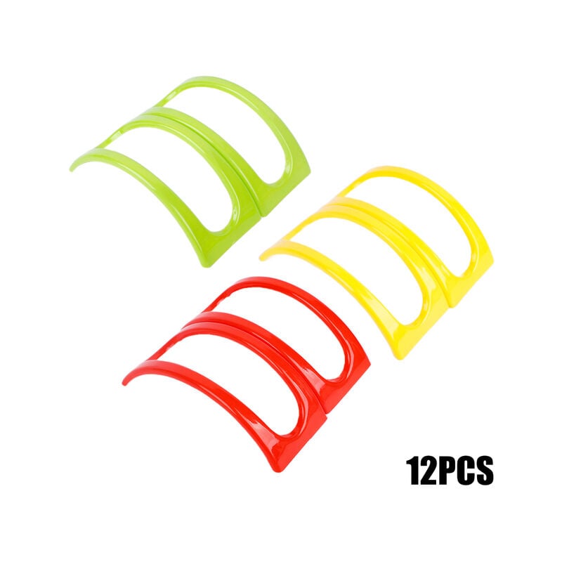 12 pezzi Tortilla Roll Stand colorato Taco Shell