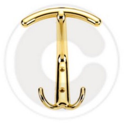 12 piA ces cintre art 2393 cintre zamak or brillant 100x115 mm