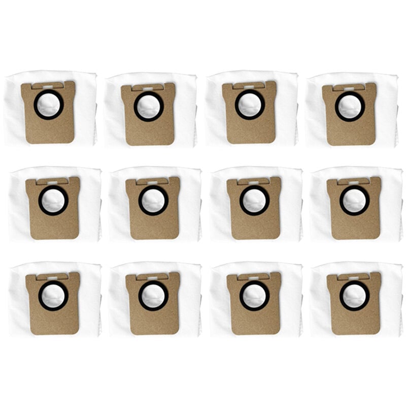 12 PièCes SéRies Kits D'Accessoires de Remplacement de Sac à PoussièRe pour Aspirateur Robotique Xiaomi Mijia B101CN