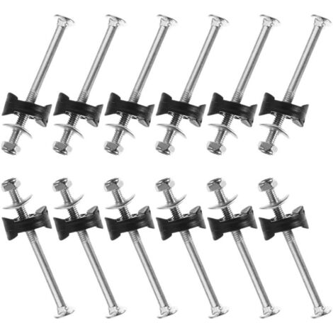 12 Pièces Accessoire Trampoline Vis de Rechange pour Trampoline Vis pour Fixer Le Trampoline Entretoises Vis de Trampoline en Acier Galvanisé Outil de Stabilité de Trampoline
