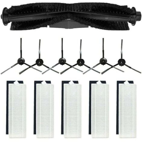 12 pièces Accessoires de Remplacement pour Proscenic M7 Pro, pour Uoni V980 Plus, pour Kyvol Cybovac S31 Robot aspirateur, 1 Bross