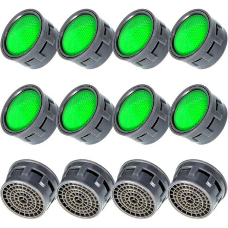 12 Pièces Aérateurs de Robinet Aérateurs de Robinet d’Eau Limiteur de Débit de Robinet Insert de Pièces De Rechange Aérateurs pour Salle de Bain ou Cuisine