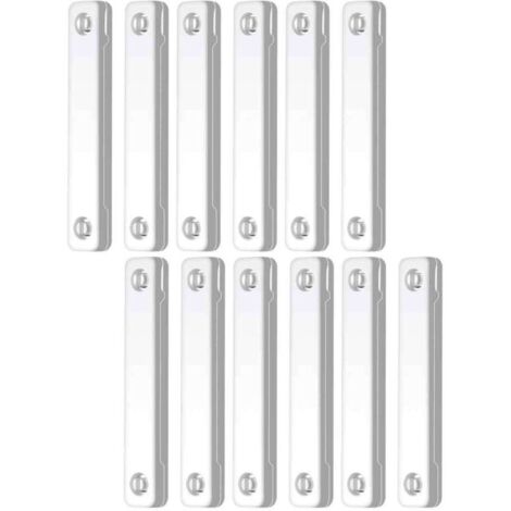 12 Pièces Aimant pour Moustiquaire Fenetre, Fixation Magnétique pour Moustiquaire, Accessoires de Moustiquaire Autocollants, pour Cuisine, Balcon, Salon